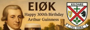 EI0K celebrated Arthur Guinness 300th Birthday over 19th to 21st September